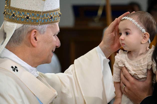 ITALY - POPE LEO XIV PRESIDES OVER THE HOLY MASS FOR THE SOLEMNITY OF THE ASSUMPTION OF THE BLESSED VIRGIN MARY , IN THE PONTIFICAL PARISH OF SAINT THOMAS OF VILLANOVA ) IN SUMMER PAPAL ESTATE OF CASTEL GANDOLFO - 2026 8 15 Italy, Castel Gandolfo , Vatican, 2026 8 15 Pope Leo XIV presides over the Holy Mass for the Solemnity of the Assumption of the Blessed Virgin Mary, in the Parrocchia Pontificia di San Tommaso da Villanova (Pontifical Parish of Saint Thomas of Villanova) in the summer papal estate in Castel Gandolfo, southeast of Rome EDITORIAL USE ONLY - NO BOOKS Copyright: xVATICANxMEDIAx