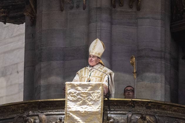IPA87498801 - Milan, August 15, 2026, Pontifical Mass for the Assumption of Mary presided over by Archbishop Mario Delpini  Copyright: xFrancescoxEnriquezx xFrancescoxEnriquezx 87498801