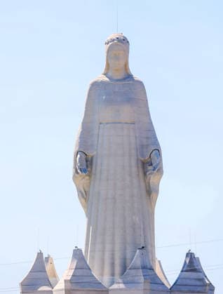Highest Virgin Mary statue in Europe unveiled Photo: Adam Burakowski East News Ceremony of the unveiling and consecration of the Monument to Our Lady of Mercy on August 15, 2026 in the village of Konotopie near Torun in north-central Poland. The monument, whose height reaches 55,6 metres, was privately financed by the Polish entrepreneur and stock market investor Roman Karkosik. This is the highest Virgin Mary statue in Europe and second highest in the world. EN_01682639_0051 