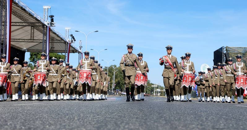 Polish Armed Forces Day celebrations Photo: Pawel Wodzynski East News Central military parade marking the Polish Armed Forces Day and 106th anniversary of 1920 victory over Soviet Russia at the Battle of Warsaw during the Polish?Soviet War on August 15, 2026 in Warsaw, Poland. EN_01682638_0013 