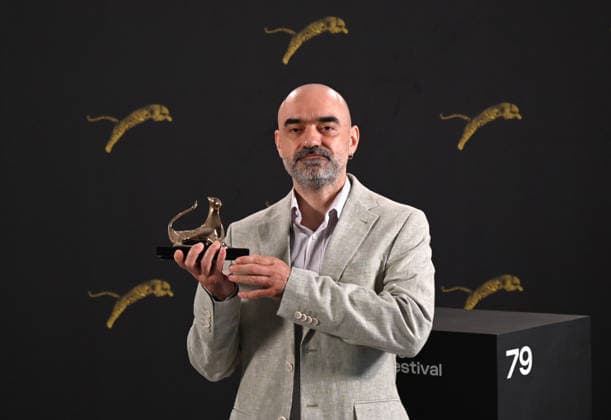 IPA87502260 - Locarno, Switzerland Locarno Film Festival 2026 NU E LOCUL TAU AICI (YOU DON T BELONG HERE) by Florin Serban, director of the 2026 Pardo d Oro-winning film awards and winners In the photo: Florin Serban, director of the 2026 Pardo d Oro-winning film  Copyright: xNickxZonnaxxcopyrightx x xNickxZonnax 87502260