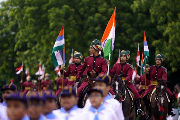 Independence Day celebrations - India Students and members of the National Cadet Corps march during India s Independence Day celebrations at Mayo College in Ajmer, India on August 15, 2026. Photo by Himanshu Sharma ABACAPRESS.COM Ajmer India  Copyright: xHimanshuxSharma ABACAx