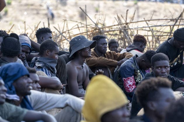 Morocco detains 111 migrants after attempted mass crossing into Spain s Ceuta FNIDEQ, MOROCCO - AUGUST 15: Moroccan authorities detained 111 irregular migrants Saturday in and around the northern city of Fnideq after they attempted a mass crossing into Spain s city of Ceuta, officials said on August 15, 2026 in Fnideq, Morocco. A Fnideq provincial official, quoted in a statement, said 109 of those detained were from African countries and two were Moroccan nationals. Abu Adem Muhammed Anadolu Fnideq Morocco. Editorial use only. Please get in touch for any other usage.  Copyright: x2026xAnadoluxAbuxAdemxMuhammedx