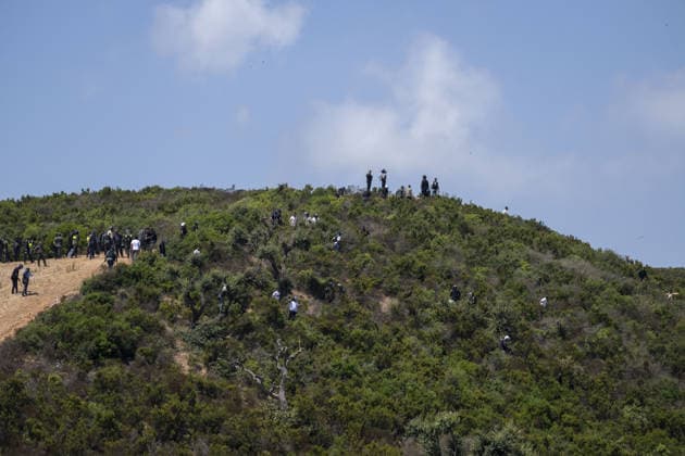 Morocco detains 111 migrants after attempted mass crossing into Spain s Ceuta FNIDEQ, MOROCCO - AUGUST 15: Moroccan authorities detained 111 irregular migrants Saturday in and around the northern city of Fnideq after they attempted a mass crossing into Spain s city of Ceuta, officials said on August 15, 2026 in Fnideq, Morocco. A Fnideq provincial official, quoted in a statement, said 109 of those detained were from African countries and two were Moroccan nationals. Abu Adem Muhammed Anadolu Fnideq Morocco. Editorial use only. Please get in touch for any other usage.  Copyright: x2026xAnadoluxAbuxAdemxMuhammedx