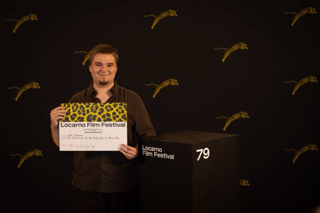 August 15, 2026, Locarno, Switzerland: Teodor Butaneusco, special mention Awards photocall 79th Locarno Film Festival Locarno Switzerland  - ZUMAf197 20260815_zep_f197_003 Copyright: xLucaxFazzolarix