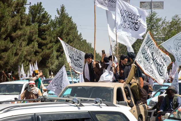 Taliban marks fifth anniversary of return to power in Afghanistan KABUL, AFGHANISTAN - AUGUST 15: Taliban supporters take part in street celebrations marking the fifth anniversary of the group s return to power following the withdrawal of U.S. and NATO forces in Kabul, Afghanistan on August 15, 2026. Hafizullah Habib Anadolu Kabul Afghanistan. Editorial use only. Please get in touch for any other usage.  Copyright: x2026xAnadoluxHafizullahxHabibx