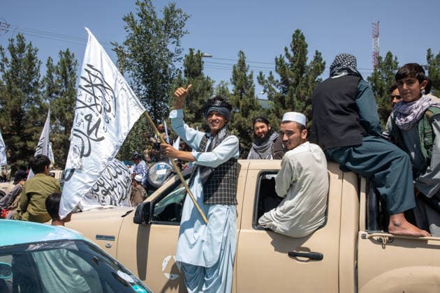 Taliban marks fifth anniversary of return to power in Afghanistan KABUL, AFGHANISTAN - AUGUST 15: Taliban supporters take part in street celebrations marking the fifth anniversary of the group s return to power following the withdrawal of U.S. and NATO forces in Kabul, Afghanistan on August 15, 2026. Hafizullah Habib Anadolu Kabul Afghanistan. Editorial use only. Please get in touch for any other usage.  Copyright: x2026xAnadoluxHafizullahxHabibx