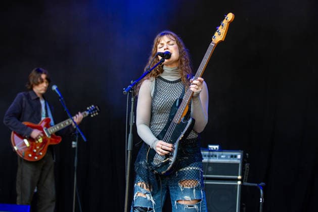 Andie Loui live at Oyafestivalen 2026 Oslo, Norway. 15th, August 2026. The Norwegian singer Andie Loui performs a live concert during the Norwegian music festival Oyafestivalen 2026 in Oslo. Norway, Oslo  Copyright: xGonzalesxPhoto Per-OttoxOppix