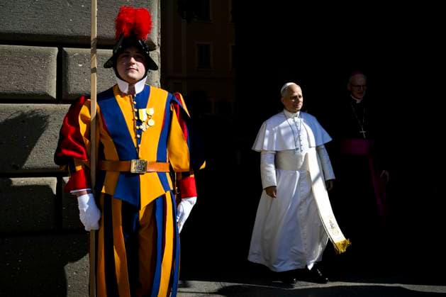 ITALY - POPE LEO XIV PRESIDES OVER THE HOLY MASS FOR THE SOLEMNITY OF THE ASSUMPTION OF THE BLESSED VIRGIN MARY , IN THE PONTIFICAL PARISH OF SAINT THOMAS OF VILLANOVA ) IN SUMMER PAPAL ESTATE OF CASTEL GANDOLFO - 2026 8 15 Italy, Castel Gandolfo , Vatican, 2026 8 15 Pope Leo XIV presides over the Holy Mass for the Solemnity of the Assumption of the Blessed Virgin Mary, in the Parrocchia Pontificia di San Tommaso da Villanova (Pontifical Parish of Saint Thomas of Villanova) in the summer papal estate in Castel Gandolfo, southeast of Rome EDITORIAL USE ONLY - NO BOOKS Copyright: xVATICANxMEDIAx