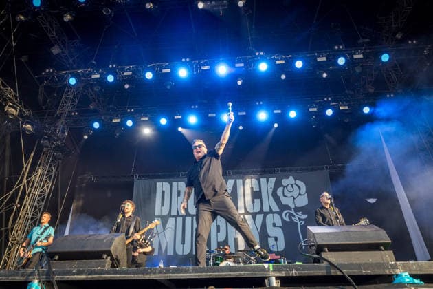 Die us-amerikanische folk punk band Dropkick Murphys am zweiten Tag des HIghfield 2026 südlich von Leipzig. Mitglieder: Ken Casey, Matt Kelly, James Lynch, Tim Brennan, Jeff DaRosa, Kevin Rheault, Campbell Webster Highfield 2026 - Tag 2 Dropkick Murphys *** The American folk-punk band Dropkick Murphys on the second day of Highfield 2026, south of Leipzig. Members: Ken Casey, Matt Kelly, James Lynch, Tim Brennan, Jeff DaRosa, Kevin Rheault, Campbell Webster. Highfield 2026, Day 2: Dropkick Murphys