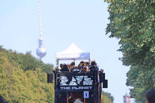 15.08.2026, Rave The Planet, Techno Parade 2026, Straße des 17. Juni, Berlin, Berlin *** August 15, 2026, Rave The Planet, Techno Parade 2026, Straße des 17. Juni, Berlin, Berlin