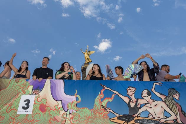 Raver; 5. Rave The Planet Parade 2026, IMAGINE LOVE, am 15.08.2026 in Berlin, (Siegessäule), Deutschland *** Raver 5 Rave The Planet Parade 2026, IMAGINE LOVE, on August 15, 2026, in Berlin, Victory Column, Germany