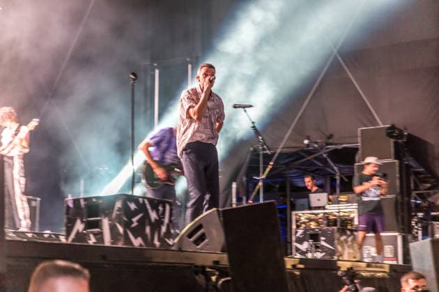 Die deutsche Pop-Rock-Band Das Lumpenpack (Gesang Jonas Frömming Gesang, Gitarre Maximilian Kennel Schlagzeug Alexandra Eckert (ab 2020) Gitarre, Keyboard Jason Bartsch (ab 2020) Bass Lola Schrode ) auf dem Highfield 2026 südlich von Leipzig. Highfield - Tag 2 - Das Lumpenpack *** The German pop-rock band Das Lumpenpack: Vocals: Jonas Frömming; Vocals, Guitar: Maximilian Kennel; Drums: Alexandra Eckert (since 2020); Guitar, keyboard; Jason Bartsch (joined in 2020), bass; Lola Schrode at Highfield 2026, south of Leipzig; Highfield Day 2: Das Lumpenpack