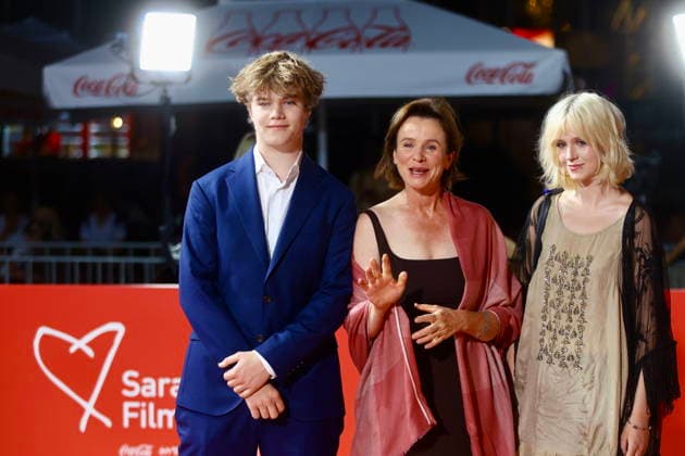 Sarajevo, BiH, 150826. National Theater. The second evening of the 32nd Sarajevo Film Festival. In the photo: Emily Watson. Photo: Antonio Balic CROPIX Copyright: xxAntonioxBalicx crveni_tepih_sff20-150826