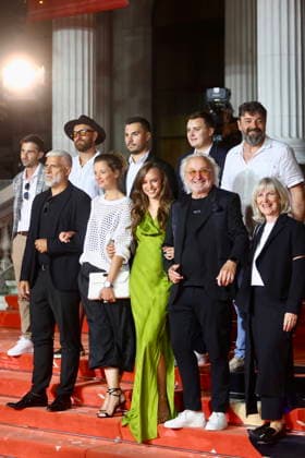 Sarajevo, BiH, 150826. National Theater. The second evening of the 32nd Sarajevo Film Festival. Photo: Antonio Balic CROPIX Copyright: xxAntonioxBalicx crveni_tepih_sff23-150826