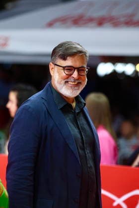 Sarajevo, BiH, 150826. National Theater. The second evening of the 32nd Sarajevo Film Festival. In the photo: Damir Markovina. Photo: Antonio Balic CROPIX Copyright: xxAntonioxBalicx crveni_tepih_sff26-150826