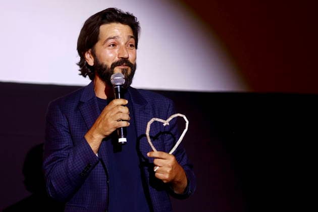 Sarajevo, BiH, 150826. National Theater. The second evening of the 32nd Sarajevo Film Festival. In the photo: Diego Luna, winner of the Heart of Sarajevo. Photo: Antonio Balic CROPIX Copyright: xxAntonioxBalicx luna_sff10-150826