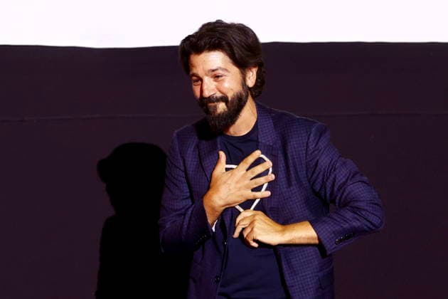 Sarajevo, BiH, 150826. National Theater. The second evening of the 32nd Sarajevo Film Festival. In the photo: Diego Luna, winner of the Heart of Sarajevo, Photo: Antonio Balic CROPIX Copyright: xxAntonioxBalicx luna_sff6-150826