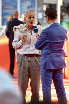 Sarajevo, BiH, 150826. National Theater. The second evening of the 32nd Sarajevo Film Festival. In the photo: Iznudin Bajrovic. Photo: Antonio Balic CROPIX Copyright: xxAntonioxBalicx sarajevo_film_festival30-150826