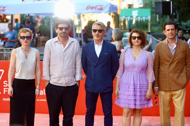 Sarajevo, BiH, 150826. National Theater. The second evening of the 32nd Sarajevo Film Festival. Photo: Antonio Balic CROPIX Copyright: xxAntonioxBalicx sarajevo_film_festival4-150826