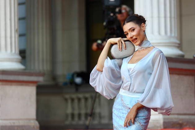 Sarajevo, BiH, 150826. National Theater. The second evening of the 32nd Sarajevo Film Festival. In the photo: Zala Djuric. Photo: Antonio Balic CROPIX Copyright: xxAntonioxBalicx sarajevo_film_festival5-150826
