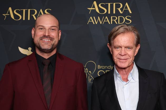 Los Angeles CA- August 15: William H Macy & Max Adler at the 2026 Astra TV Awards on August 15, 2026 Credit: USA  - ZUMAa123 20260815_zaa_a123_105 Copyright: xAdMediax