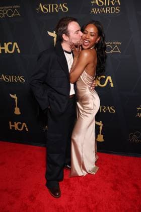 Los Angeles CA- August 15: Daniel Durant and Britt Stewart at the 2026 Astra TV Awards on August 15, 2026 Credit: USA - ZUMAa123 20260815_zaa_a123_224 Copyright: xAdMediax