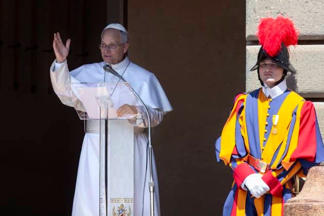 August 15, 2026, Castel Gandolfo, Rome, Italy: Pope Leo XIV delivers the Angelus Noon Prayer in front of the Apostolic Palace in piazza della Liberto in Castel Gandolfo, near Rome.Pope Leo XIV during his Angelus Noon Prayer in piazza della Liberto in Castel Gandolfo Castel Gandolfo Italy - ZUMAs197 20260815_aaa_s197_343 Copyright: xMariaxGraziaxPicciarellax