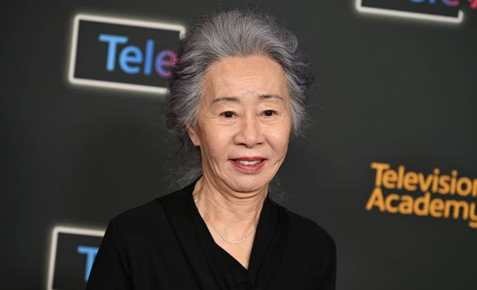 Televerse 2026 - Day 2 Youn Yuh-jung arriving to Televerse 2026 - Day 2 held at the JW Marriot Hotel on August 15, 2026 in Los Angeles, CA. Los Angeles JW Marriot Hotel at L.A. Live California USA Copyright: xLeexWattx xAFF-USA.COMx