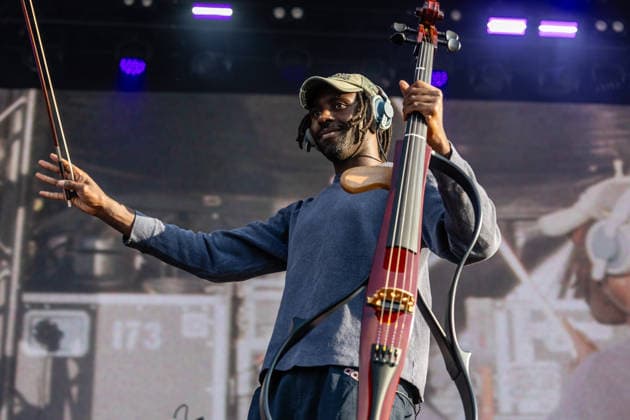 Blood Orange live at Syd For Solen 2026 Copenhagen, Denmark. 15th, August 2026. The British singer, songwriter and musician Blood Orange performs a live concert during the Danish music festival Syd For Solen 2026 in Copenhagen. Denmark, Copenhagen  Copyright: xGonzalesxPhoto ErlingxBrodersenx