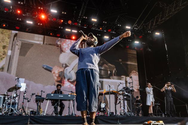 Blood Orange live at Syd For Solen 2026 Copenhagen, Denmark. 15th, August 2026. The British singer, songwriter and musician Blood Orange performs a live concert during the Danish music festival Syd For Solen 2026 in Copenhagen. Denmark, Copenhagen  Copyright: xGonzalesxPhoto ErlingxBrodersenx