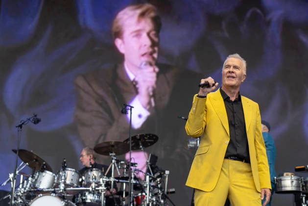 ABC Performs at Halifax Piece Hall Martin Fry of English pop band ABC performs at Piece Hall, Halifax, England, 15th August 2026, Credit:Mike Gray MIKE GRAY - B4227 Avalon  Copyright: xMikexGrayx xMIKExGRAYx-xB4227x xAvalonx 1123774022