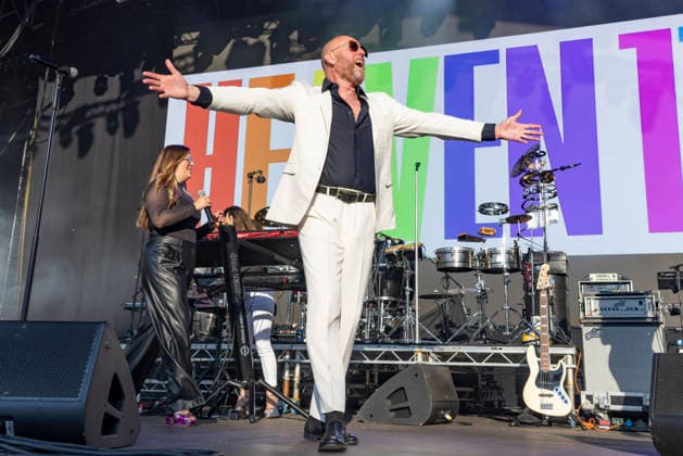 Heaven 17 perform at Halifax Piece Hall Glenn Gregory of English synth-pop band Heaven 17 performs at Piece Hall, Halifax, England, 15th August 2026, Credit:Mike Gray MIKE GRAY - B4227 Avalon  Copyright: xMikexGrayx xMIKExGRAYx-xB4227x xAvalonx 1123776981