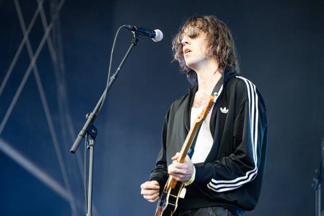 Geese live at Syd For Solen 2026 Copenhagen, Denmark. 15th, August 2026. The American rock band Geese performs a live concert during the Danish music festival Syd For Solen 2026 in Copenhagen. Here singer and musician Cameron Winter is seen live on stage. Denmark, Copenhagen  Copyright: xGonzalesxPhoto ErlingxBrodersenx