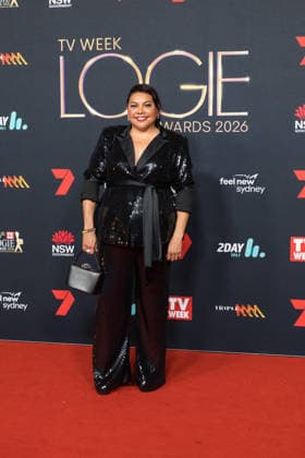 LOGIE AWARDS SYDNEY 2026, Deborah Mailman attends the red carpet during the 2026 Logie Awards at the Star in Sydney, Sunday, August 16, 2026. ( NO ARCHIVING Sydney New South Wales Australia  Copyright: xANNAxKUCERAx 20260816163341112450