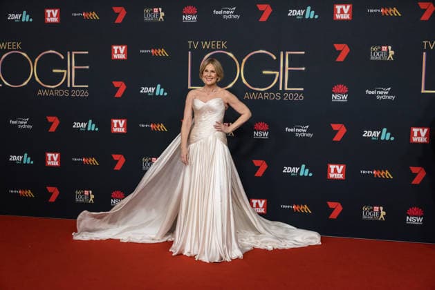 LOGIE AWARDS SYDNEY 2026, Julia Morris attends the red carpet during the 2026 Logie Awards at the Star in Sydney, Sunday, August 16, 2026. ( NO ARCHIVING Sydney New South Wales Australia  Copyright: xANNAxKUCERAx 20260816137746644504