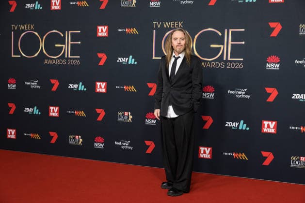 LOGIE AWARDS SYDNEY 2026, Tim Minchin attends the red carpet during the 2026 Logie Awards at the Star in Sydney, Sunday, August 16, 2026. ( NO ARCHIVING Sydney New South Wales Australia  Copyright: xANNAxKUCERAx 20260816116631550106