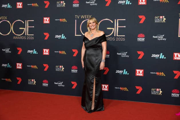 LOGIE AWARDS SYDNEY 2026, Johanna Griggs attends the red carpet during the 2026 Logie Awards at the Star in Sydney, Sunday, August 16, 2026. ( NO ARCHIVING Sydney New South Wales Australia  Copyright: xANNAxKUCERAx 20260816148241171114