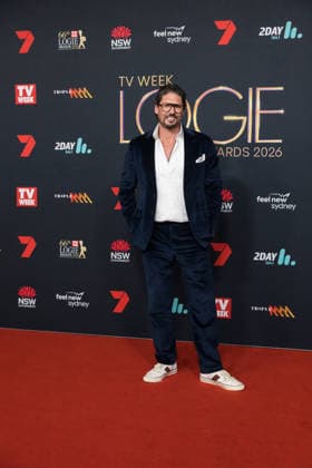 LOGIE AWARDS SYDNEY 2026, Colin Fassnidge attends the red carpet during the 2026 Logie Awards at the Star in Sydney, Sunday, August 16, 2026. ( NO ARCHIVING Sydney New South Wales Australia  Copyright: xANNAxKUCERAx 20260816163418716610