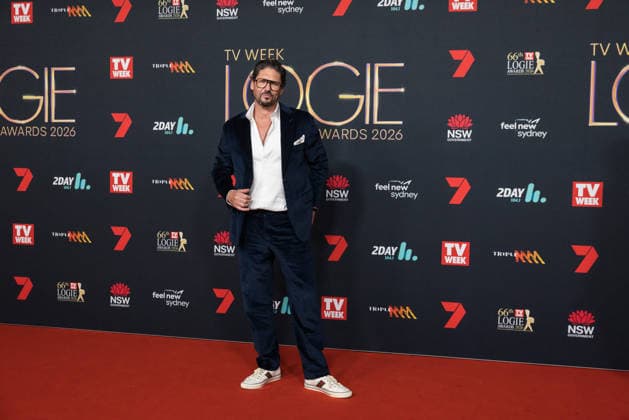 LOGIE AWARDS SYDNEY 2026, Colin Fassnidge attends the red carpet during the 2026 Logie Awards at the Star in Sydney, Sunday, August 16, 2026. ( NO ARCHIVING Sydney New South Wales Australia  Copyright: xANNAxKUCERAx 20260816181545206442