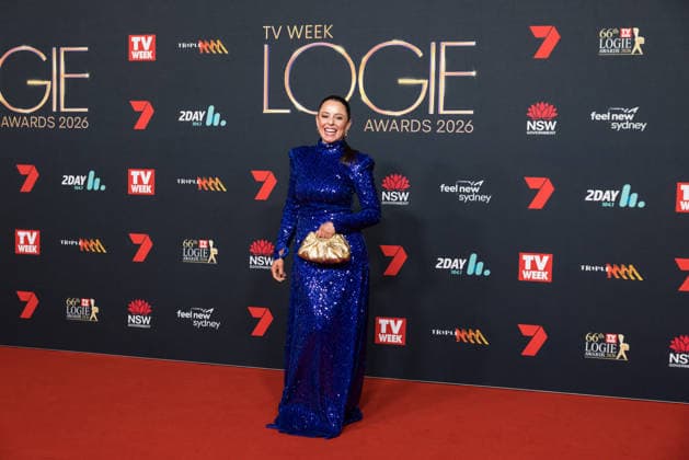 LOGIE AWARDS SYDNEY 2026, Myf Warhurst attends the red carpet during the 2026 Logie Awards at the Star in Sydney, Sunday, August 16, 2026. ( NO ARCHIVING Sydney New South Wales Australia  Copyright: xANNAxKUCERAx 20260816171840217381