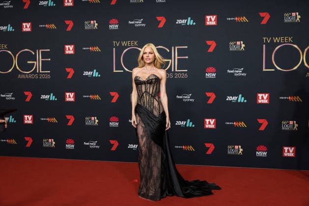 LOGIE AWARDS SYDNEY 2026, Sophie Monk attends the red carpet during the 2026 Logie Awards at the Star in Sydney, Sunday, August 16, 2026. ( NO ARCHIVING Sydney New South Wales Australia  Copyright: xANNAxKUCERAx 20260816184287210764