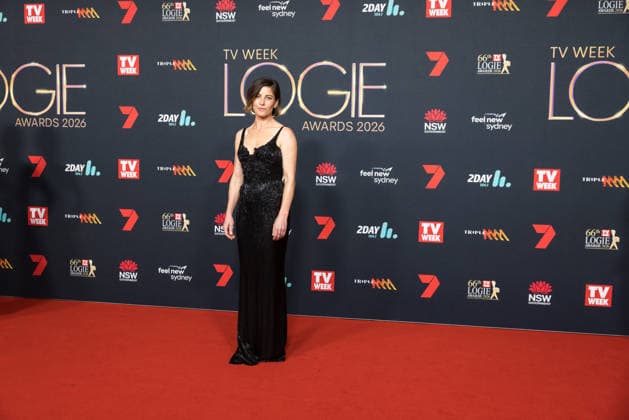 LOGIE AWARDS SYDNEY 2026, Brooke Satchwell attends the red carpet during the 2026 Logie Awards at the Star in Sydney, Sunday, August 16, 2026. ( NO ARCHIVING Sydney New South Wales Australia  Copyright: xANNAxKUCERAx 20260816196131363929