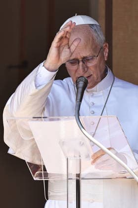 August 16, 2026. Vatican City - POPE LEO XIV delivers Angelus prayer in Castel Gandolfo. EvandroInetti_via ZUMA Wire Castel Gandolfo - ZUMAi15_ 20260816_zaf_i15_004 Copyright: xEvandroxInettix