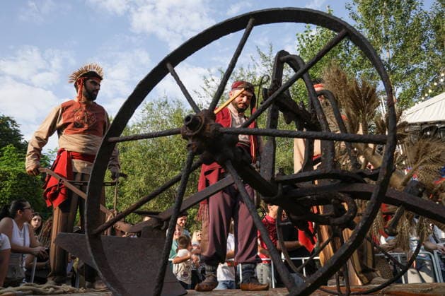 ARMENIA, YEREVAN - AUGUST 16, 2026: People take part in Yerevan Taraz Fest 2026, an annual festival promoting Armenian culture and traditional costumes. Alexander Patrin TASS  96253510