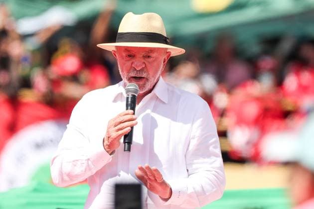 President Lula begins his reelection campaign in Sao Bernardo do Campo. Sao Bernardo do Campo, SP. 08 16 2026 - Elections - Brazil - Launch event for the re-election campaign of President Luiz Inacio Lula da Silva (PT), at the Primeiro de Maio Municipal Stadium, in Vila Euclides, Sao Bernardo do Campo, metropolitan region of Sao Paulo, this Sunday, August 16, 2026.(Foto: Marina Uezima Brazil Photo Press Brazil Photo Press) INTERNATIONAL Sao Bernardo do Campo Sao Paulo Brasil Copyright: xMarinaxUezimax