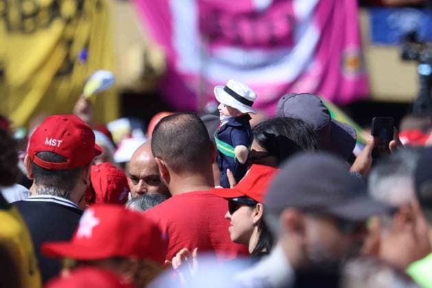 RECORD DATE NOT STATED Lula lanca candidatura Sao Paulo (SP), August 16, 2026 Where it all began: President Lula at a rally for his fourth term this Sunday morning at the Primeiro de Maio Stadium in Sao Bernardo do Campo, Sao Paulo (16). IMAGO Jefferson Aguiar Sao Paulo Brasil Copyright: xJeffersonxAguiarx