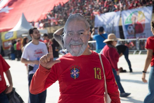 SaO BERNARDO DO CAMPO, SP - 16.08.2026: LULA ONDE TUDO COMEcOU - President Luiz Inacio Lula da Silva begins his campaign for re-election in the 2026 Elections with the event Lula Where It All Began, held on Sunday morning (16) at the Primeiro de Maio Stadium, in Sao Bernardo do Campo, SP. The former Vila Euclides Stadium was the stage for the strike movements in which Lula emerged as a political leader. x2999067x  RodileixMorais