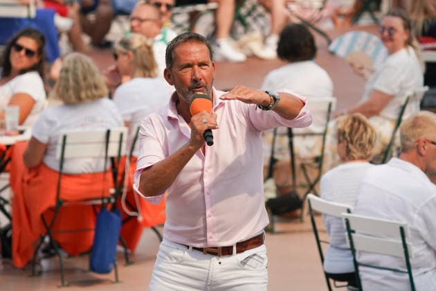 ZDF-Fernsehgarten 2026. Markus Schöffl im ZDF Fernsehgarten mit dem Motto Italo-Schlager am 16.08.2026 in Mainz. Mainz ZDF Fernsehgarten Rheinland-Pfalz *** ZDF Fernsehgarten 2026: Markus Schöffl at the ZDF Fernsehgarten, themed Italo Schlager, on August 16, 2026, in Mainz, Rhineland-Palatinate, ZDF Fernsehgarten