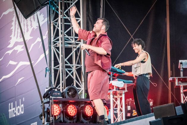 Der deutsche Rapper Marteria (Marten Laciny) am dritten Festivaltag des Highfield 2026 Highfield 2026 -Tag 3 - Marteria *** German rapper Marteria Marten Laciny on the third day of the Highfield 2026 festival Highfield 2026 Day 3 Marteria